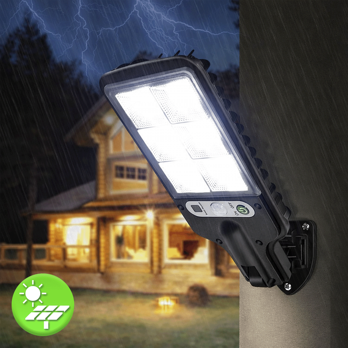Lámpara Solar Exterior Emergencia JX-616